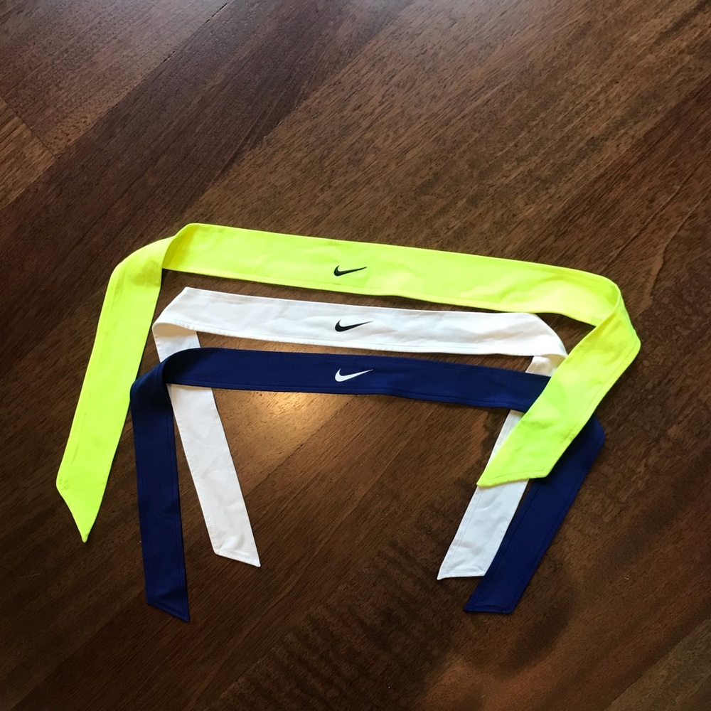 Nike Dri-Fit Tennis Tie Headbands (bundle)